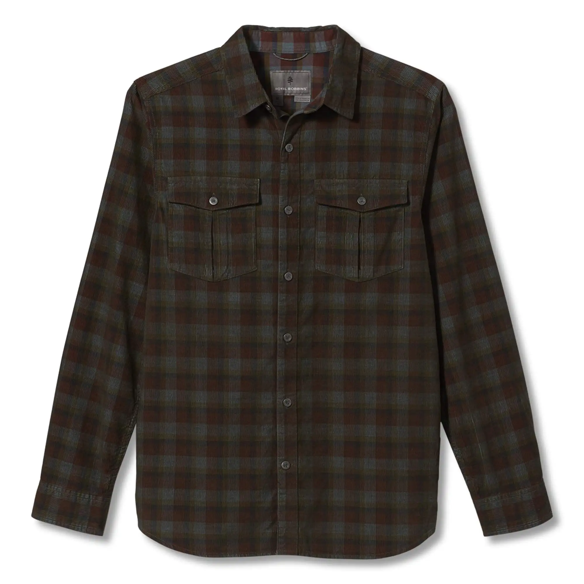 Royal Robbins COVERT CORD ORGANIC COTTON L/S Herren - Outdoor Hemd