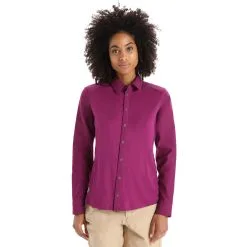 Icebreaker WOMEN HIKE LS TOP Damen - Outdoor Hemd -Outdoor Hemden Verkäufe 5638008869 m women hike ls top icebreaker 24