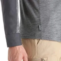 Icebreaker M HIKE LS TOP Herren - Outdoor Hemd -Outdoor Hemden Verkäufe 5638009239 g m hike ls top icebreaker 24