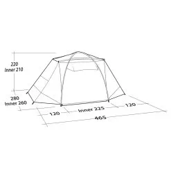 Robens COBRA STONE 5 - Familienzelt 38 Robens COBRA STONE 5 - Familienzelt -Outdoor Hemden Verkäufe 5638037124 o cobra stone 5 robens 24